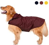 Impermeable para perros con capucha